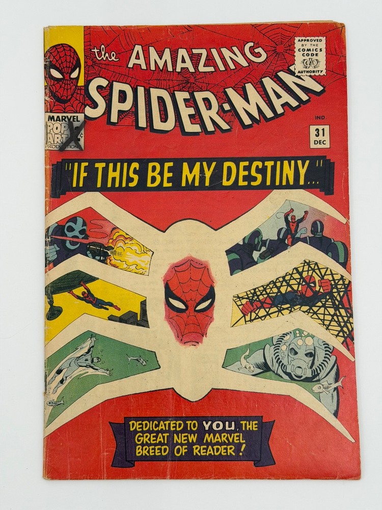 Amazing Spider-Man #31 (Marvel 1965) 1st Gwen Stacy & Harry Osborn - See Notes