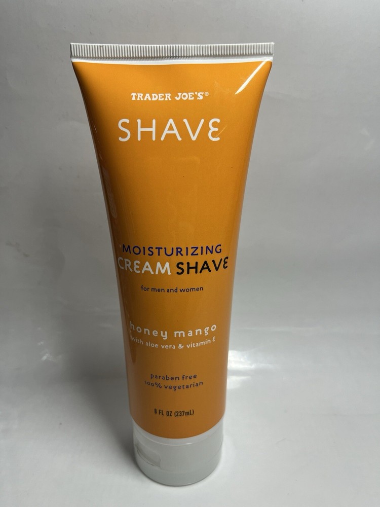 Trader Joe's Honey Mango Moisturizing Cream Shave Shaving Lotion, 8oz RETIRED