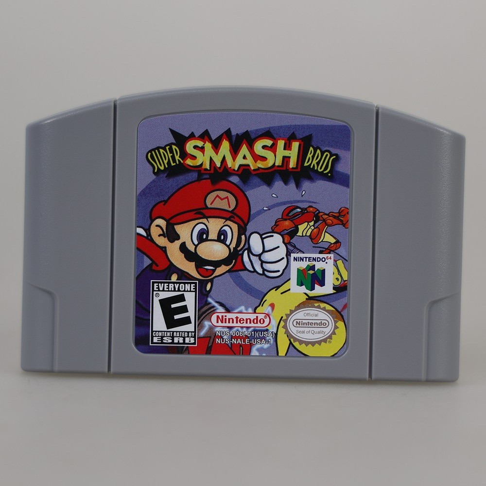 Super Smash Bros 64 Games For Nintendo N64 US Version USA Fast Shipping