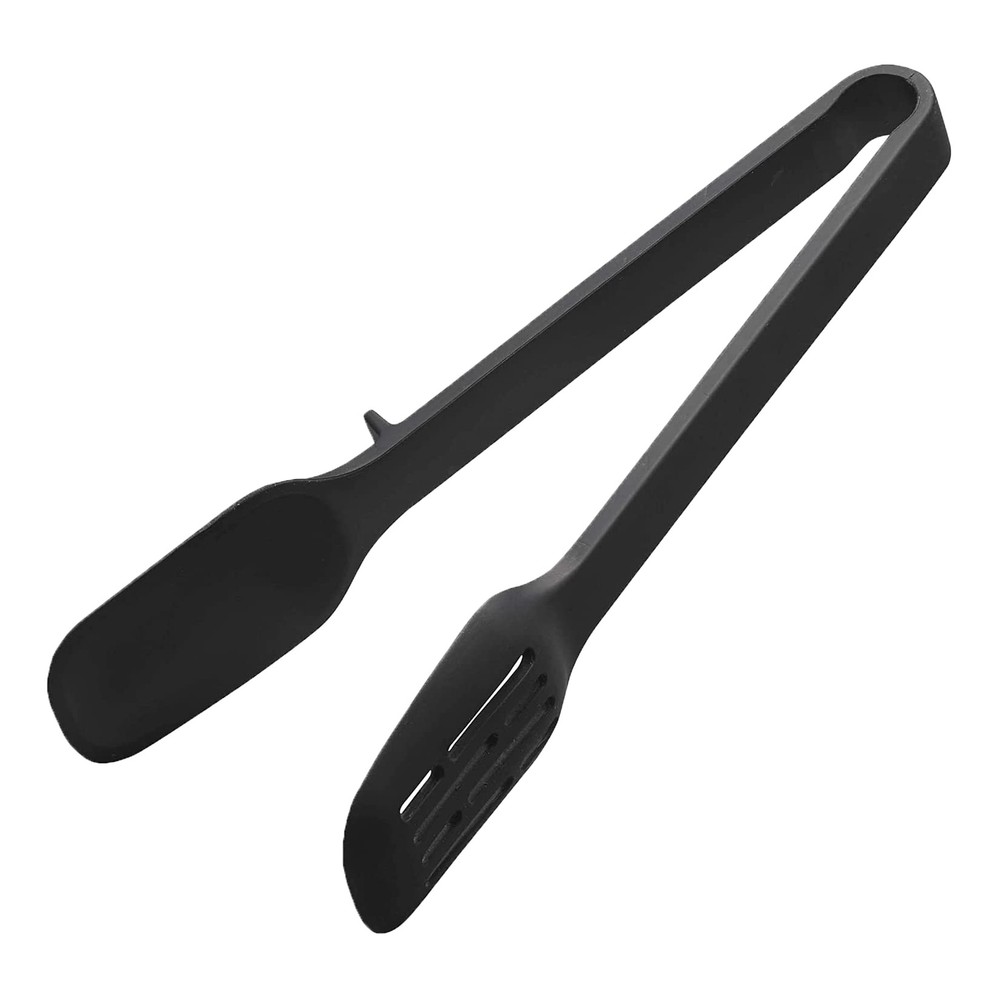 Tower Silicone Tongs - Tongs - Silicone, Black
