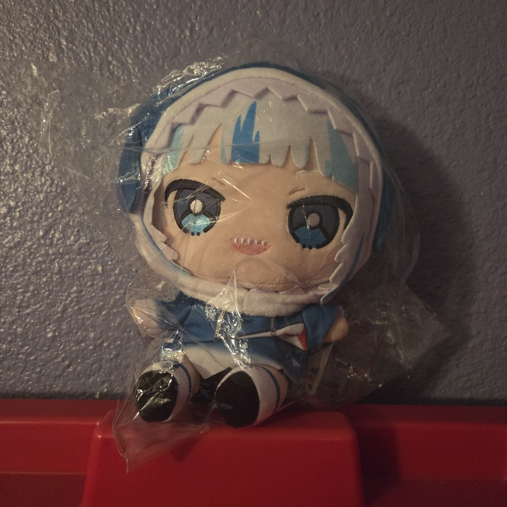 Hololive Friends With U Gawr Gura Plush Doll Toy Vtuber