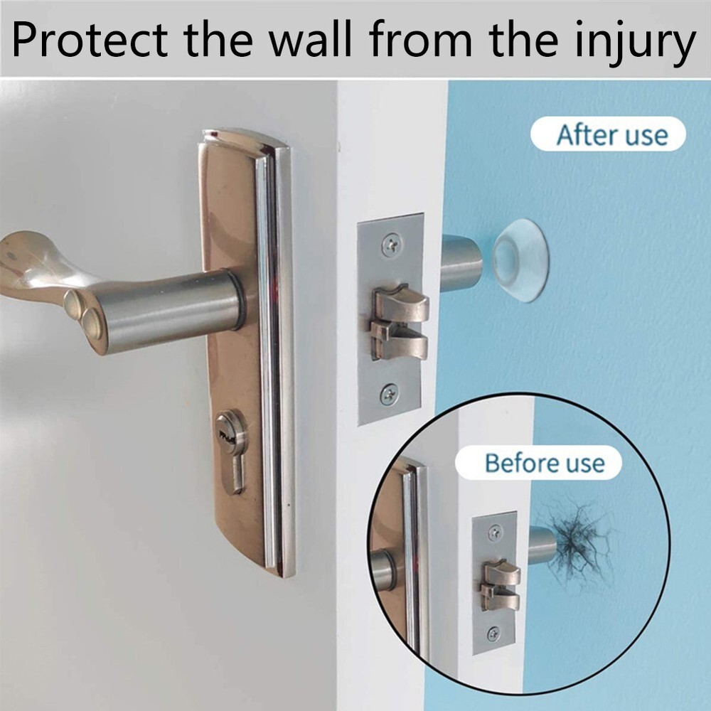 Silicone Cabinet Bumpers with Shock Absorption Clear Design for Noise Reduction