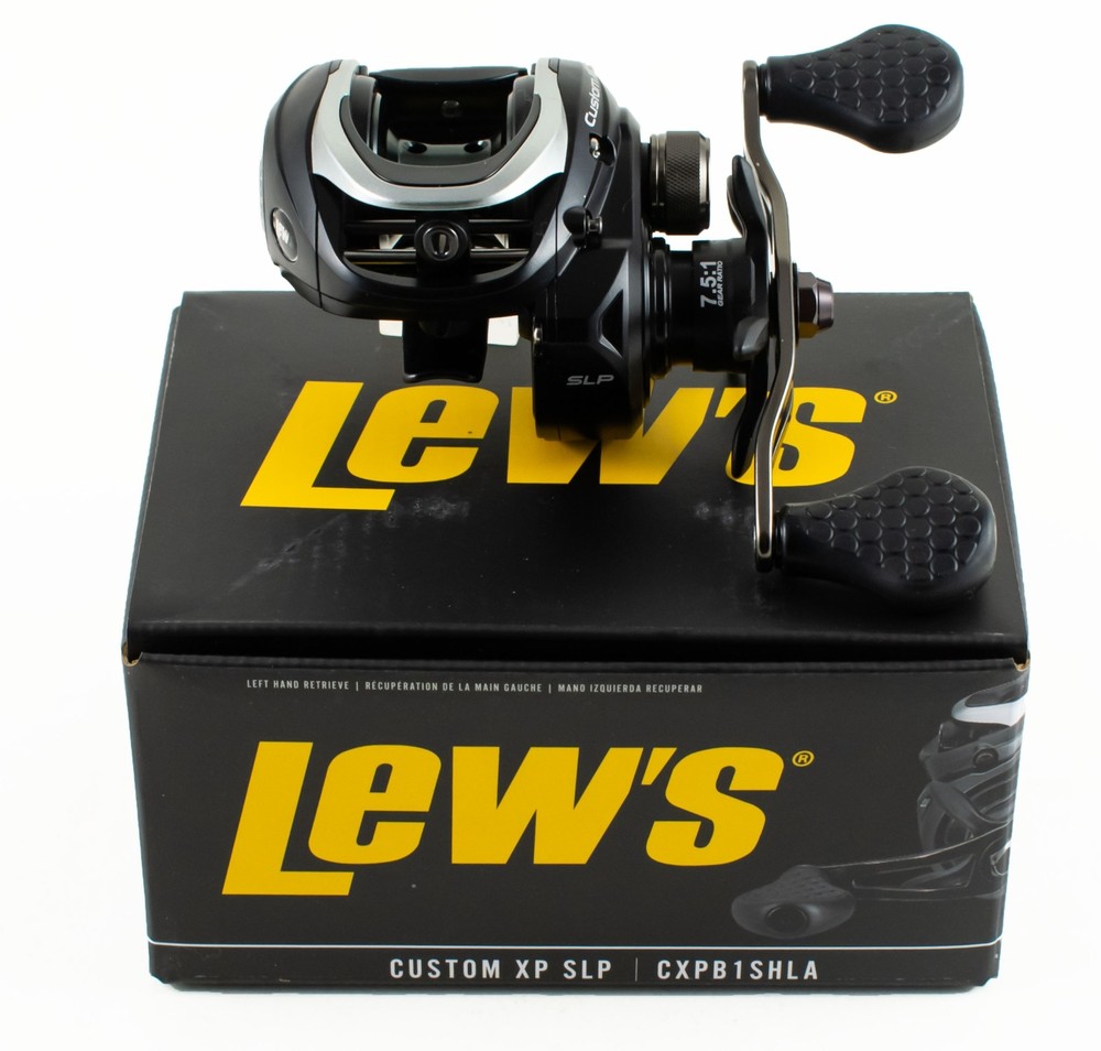 LEW'S CUSTOM XP SPEED SPOOL CXPB1SHLA 7.5:1 LEFT HAND BAITCAST REEL