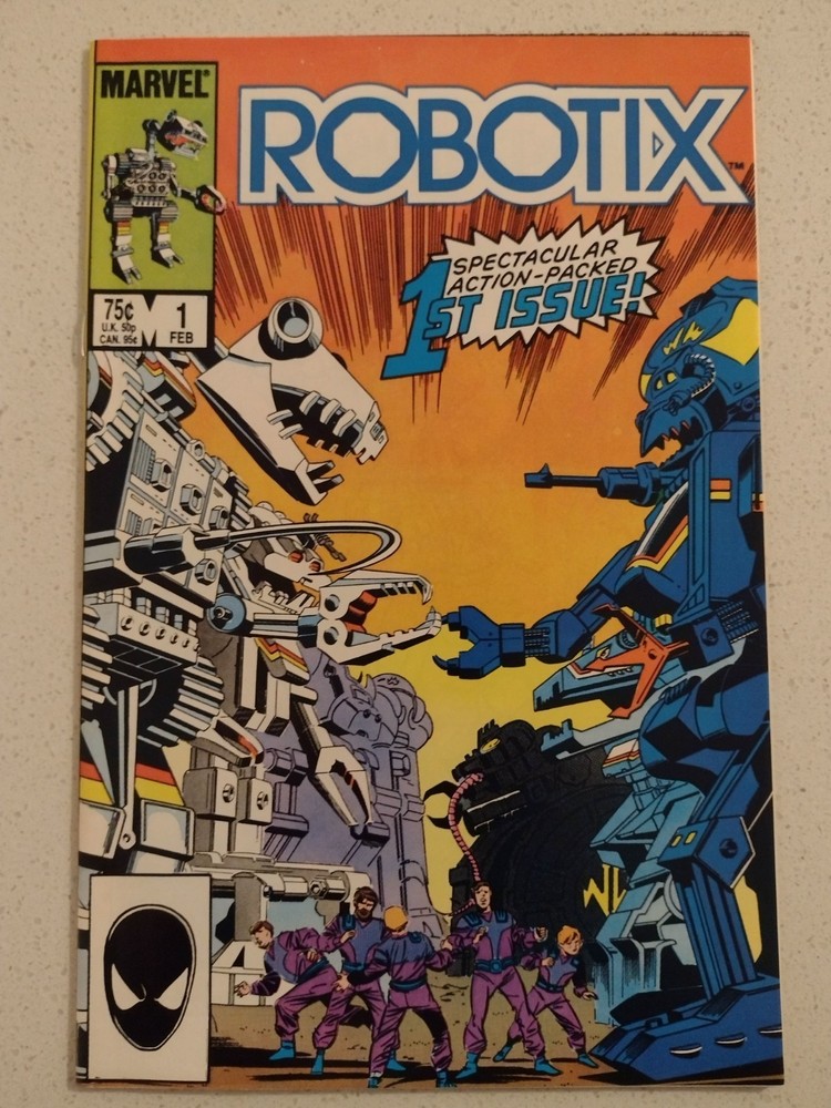 1986 Marvel Comics Robotix 1 Vfnm Vintage Sci-Fi Visit My Ebay Store