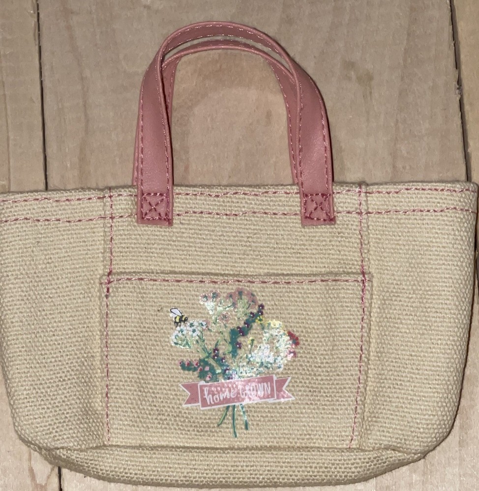 2019 American Girl 18” Doll Blaire Farm Accessories Canvas Garden Tote Bag AG-73