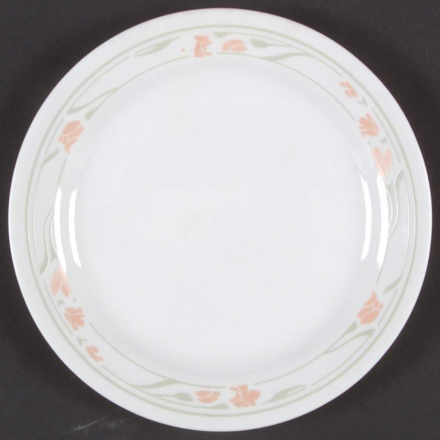 Corning Peach Garland  Salad Plate 88765