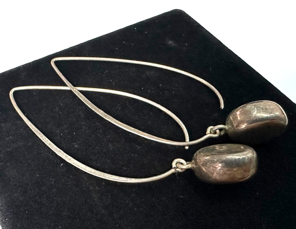 Vintage Earrings MARKED SILPADA INDIA 925 Sterling Silver Jewelry Lot I