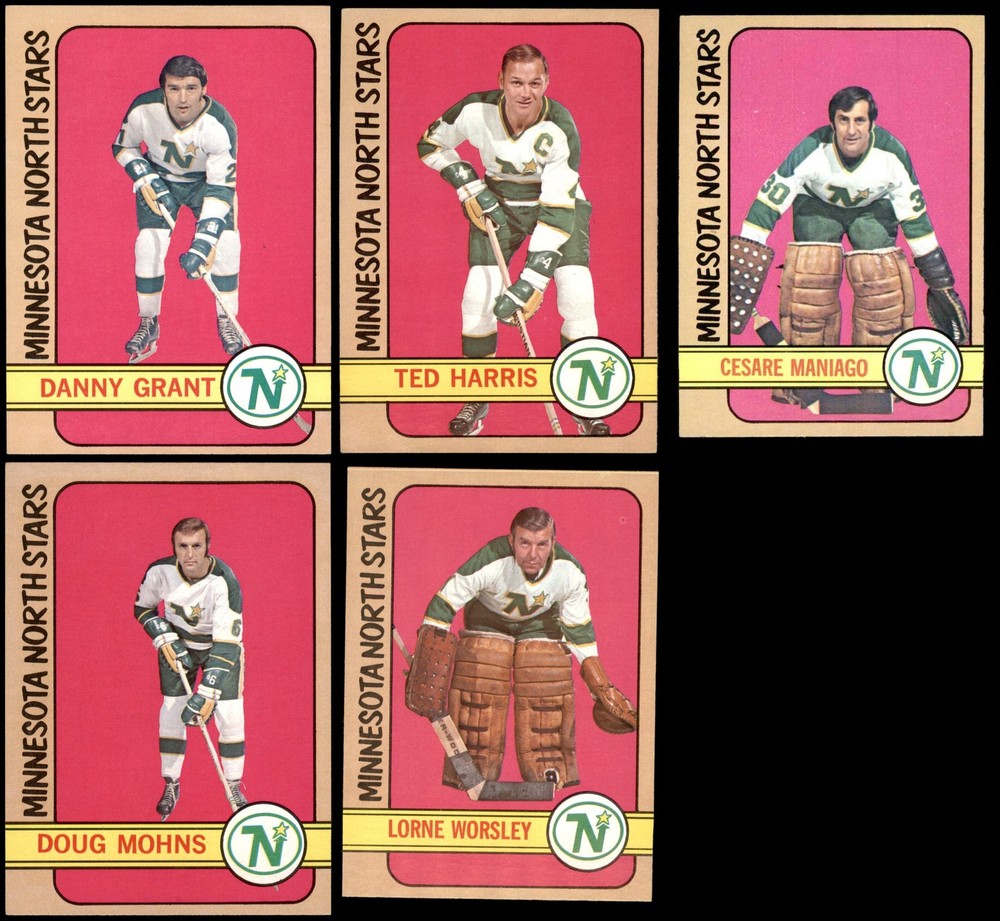 1972-73 Topps North Stars Near Team Set 8 - NM/MT 7180691 (6 / 10 cards)