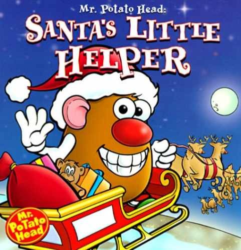 MR POTATO HEAD: SANTA'S LITTLE HELPER, - Paperback, by Playskool - Very Good