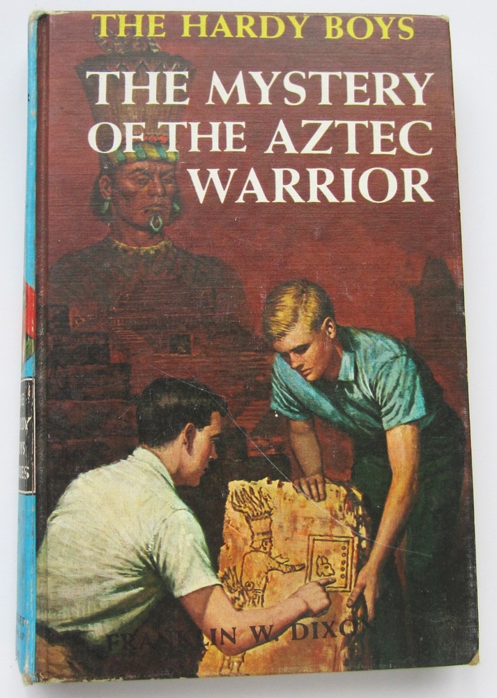 Hardy Boys Mystery Of Aztec Warrior 1964 Print Hardcover Book #43 First Edition?