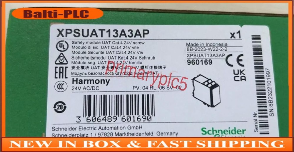 NEW Schneider XPSUAT13A3AP Brand New Free Shipping