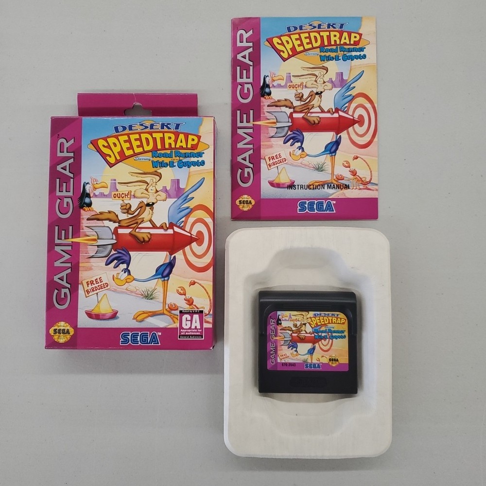 Desert Speedtrap Starring Road Runner and Wile E. Coyote (Sega Game Gear, 1994)