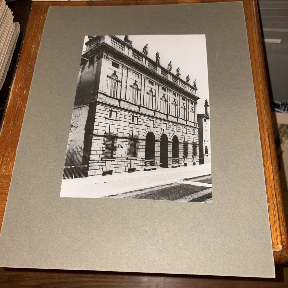 Vintage Palazzo Canossa Verona Mounted Italian Architecture Photo Sanmicheli