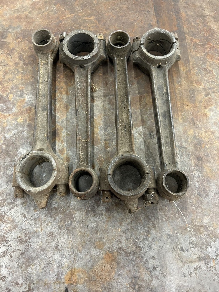 Vintage Set of 4 Model A Ford Piston Connecting Rods Cores