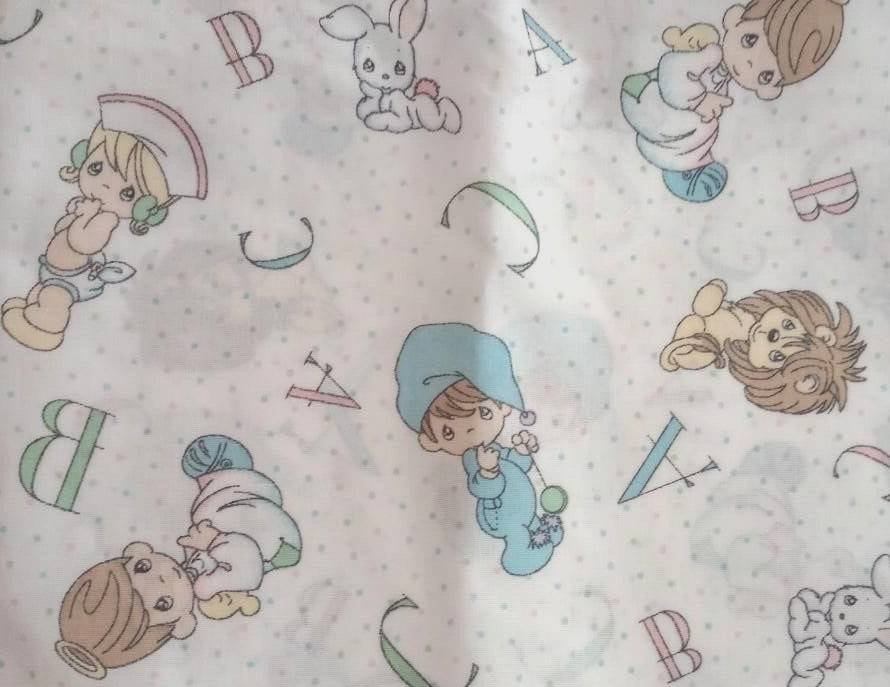 precious moments abc fun fabric length 17 x 8.5 inch 1pc