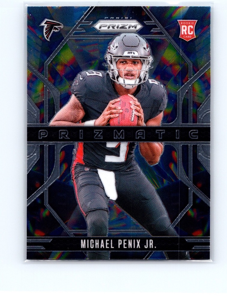 Michael Penix Jr. Rookie - 2024 Prizm - Prizmatic  #10