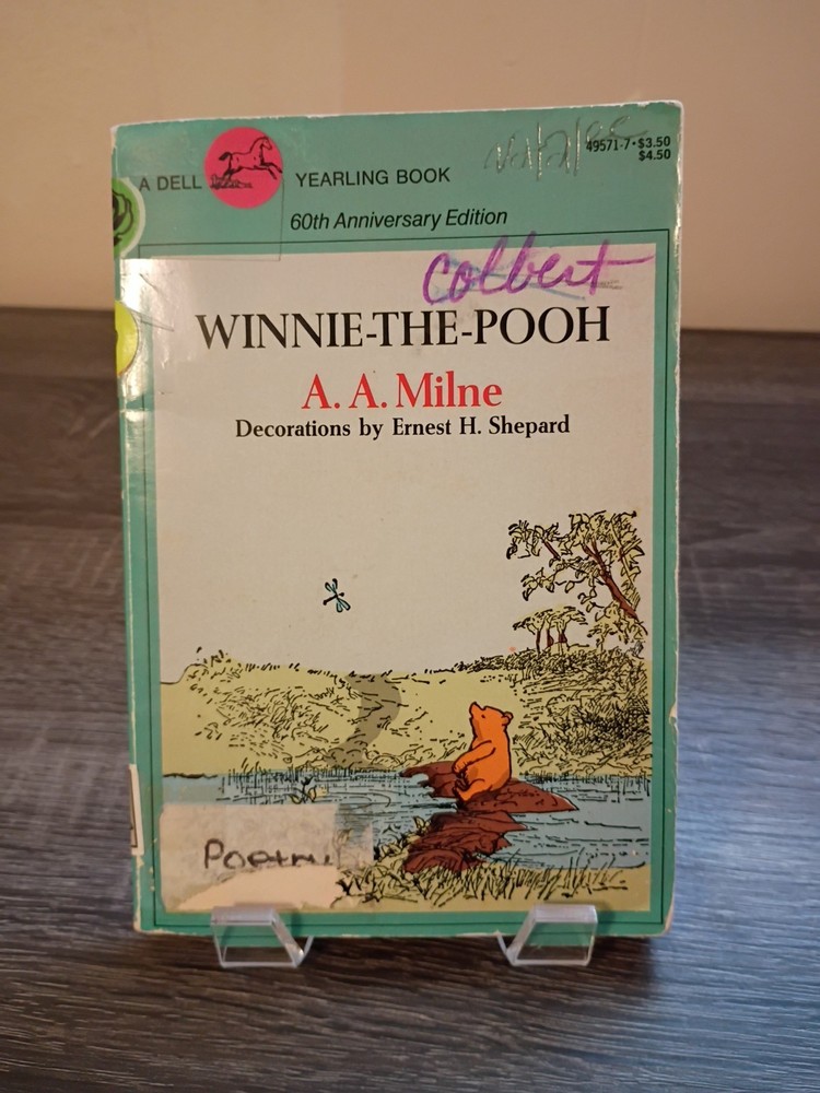 Winnie-the-Pooh A. A. Milne 60th Anniversary Edition Illustrated Vintage Book