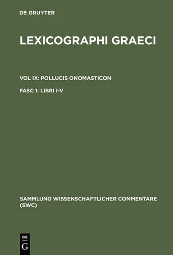 Bethe Lexicographi Graeci: Vol. IX: CB (Paperback)