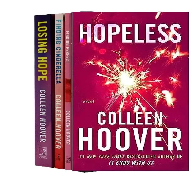4 Book Set Hopeless Series By Colleen Hoover english Paperback  US