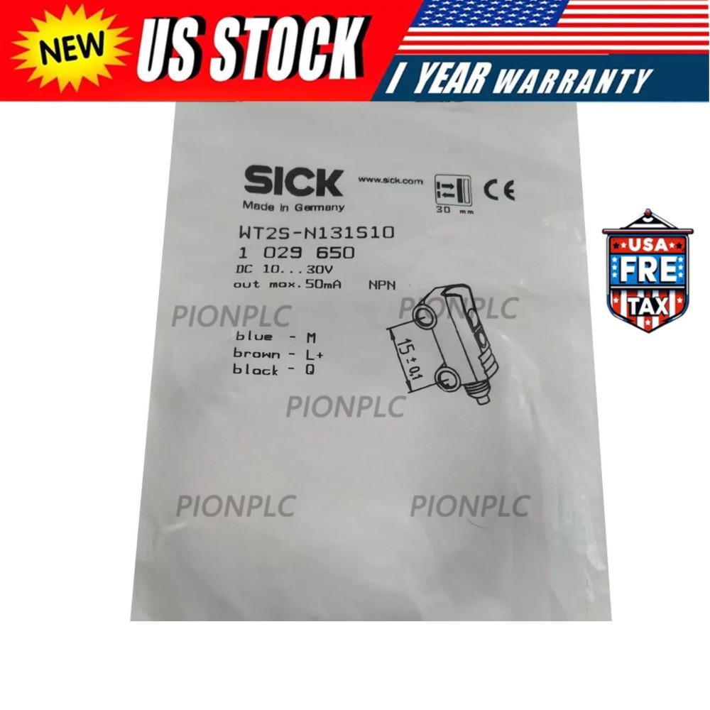 New SICK WT2SN131S10 WT2S-N131S10 1029650 Photoelectric Proximity Switch Sensor