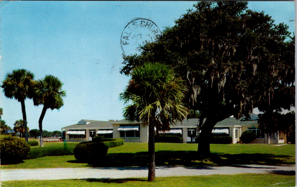 Vintage Postcard Marine Corps Recruit Depot Parris Island South Carolina