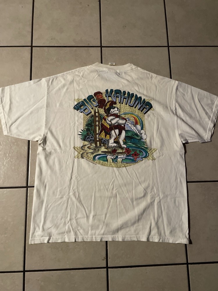 Big Dogs Shirt X-Large 90s Y2k Big Kahuna Island Hawaii Vacation Tourists Tee