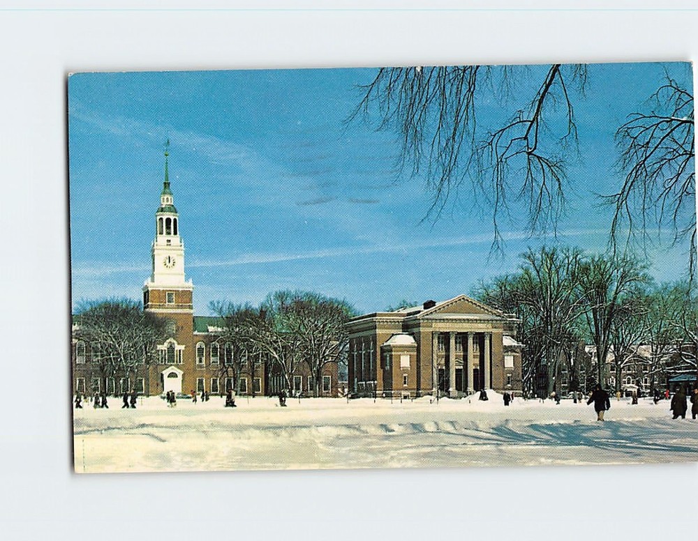 Postcard Dartmouth College Campus Hanover NH USA