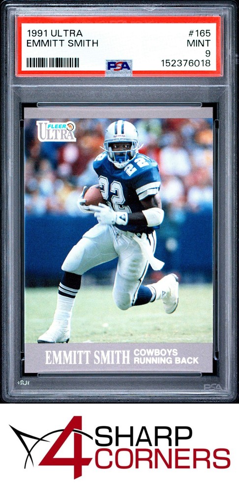 1991 Ultra #165 Emmitt Smith Cowboys Hof Psa 94SC: Leading the industry in consignment services!
