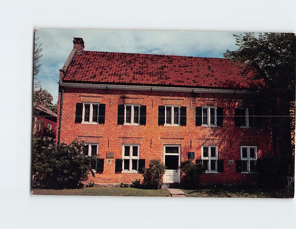 Postcard  Historic Fort Crailo Rensselaer NY