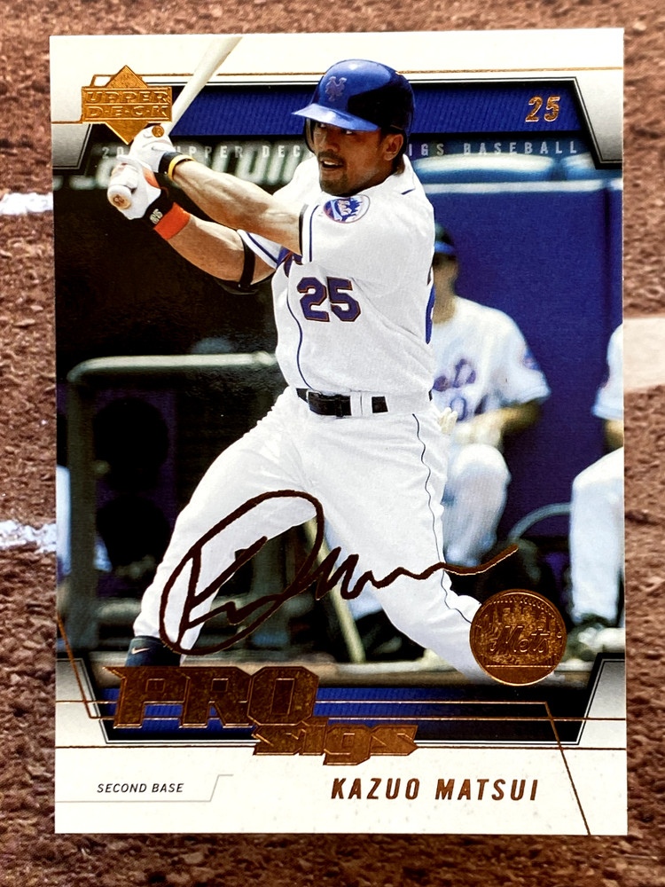 Kazuo Matsui 2005 Upper Deck Pro Sigs #52 New York Mets