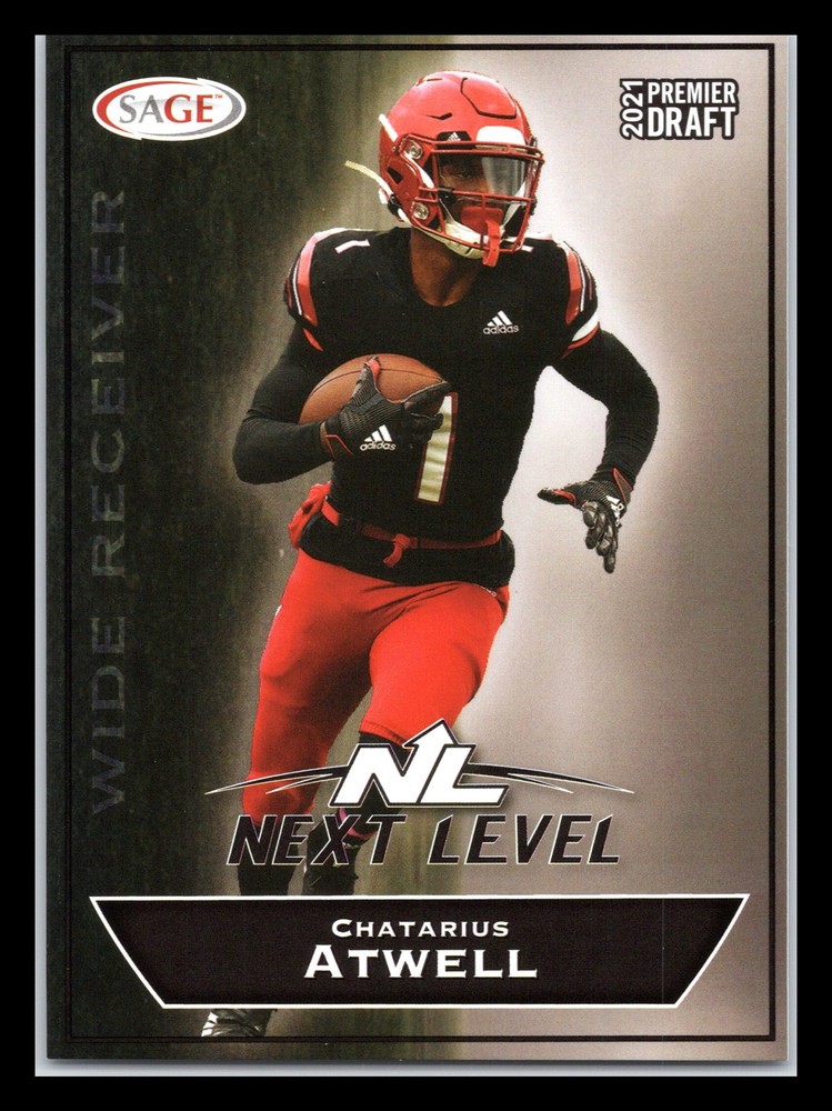 2021 SAGE Premier Draft #39 Chatarius Atwell Louisville Cardinals