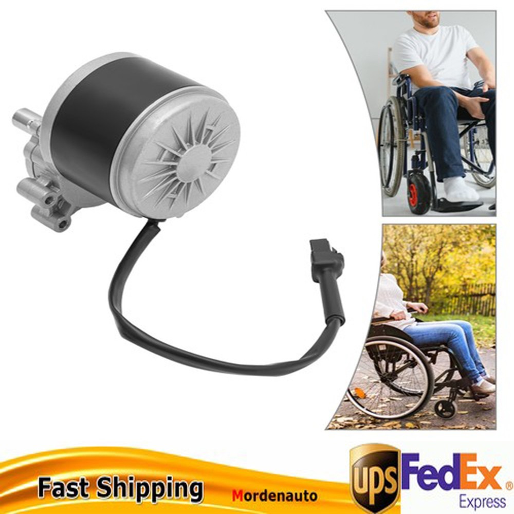 250W 24V Brushed DC Motor for Beach Carts, Lawn Mowers & More