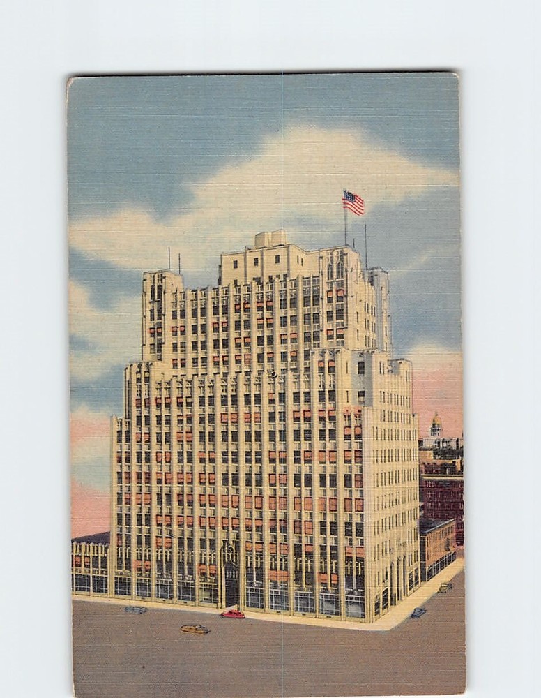 Postcard The Telephone Headquarters of the Mountain States Denver Colorado USA