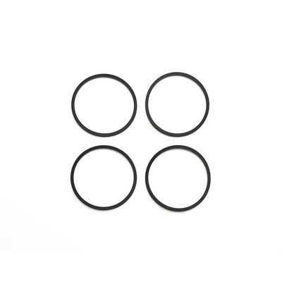 Wilwood 130-11197, Set of 4 Black Rubber O-Ring Kit Square 1.880 4-Pack Performa