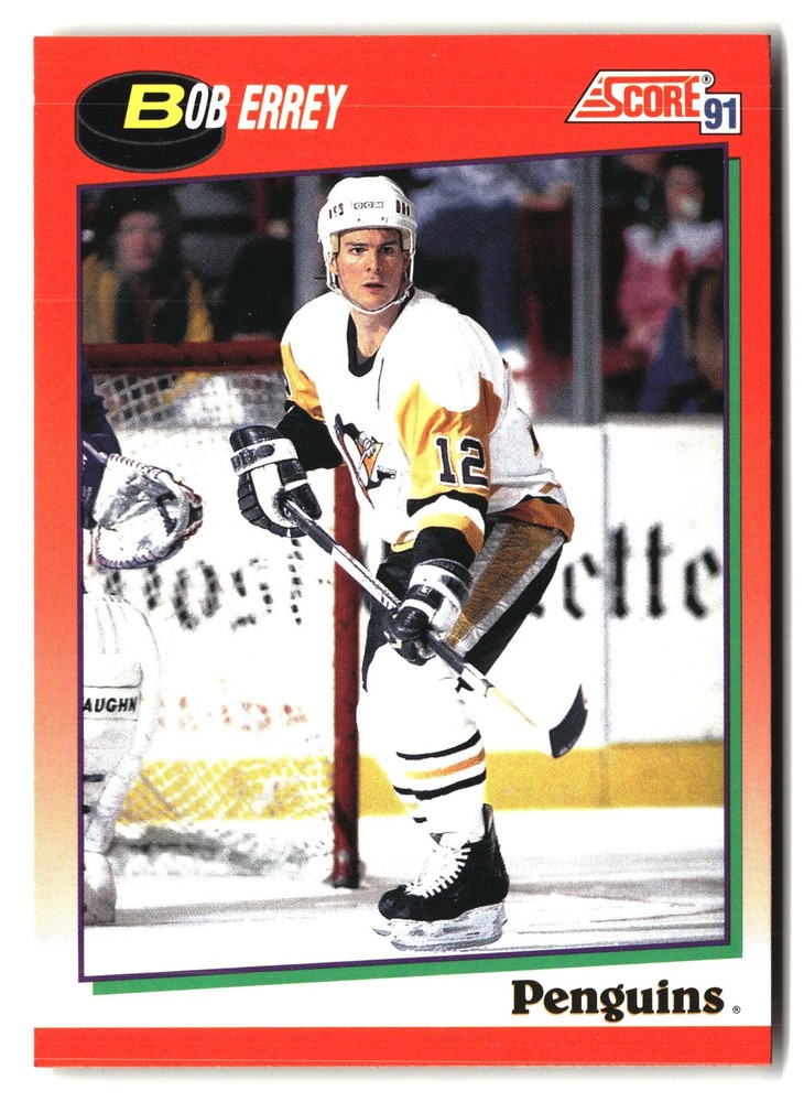 1991-92 Score Canadian English #169 Bob Errey