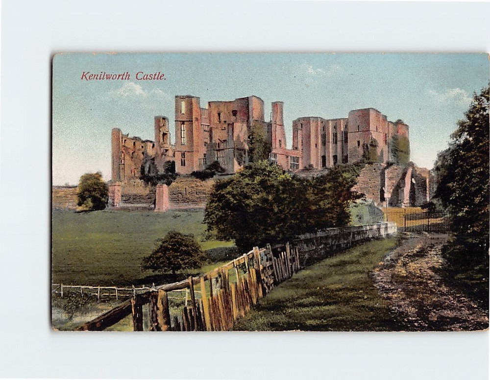 Postcard Kenilworth Castle Kenilworth  England