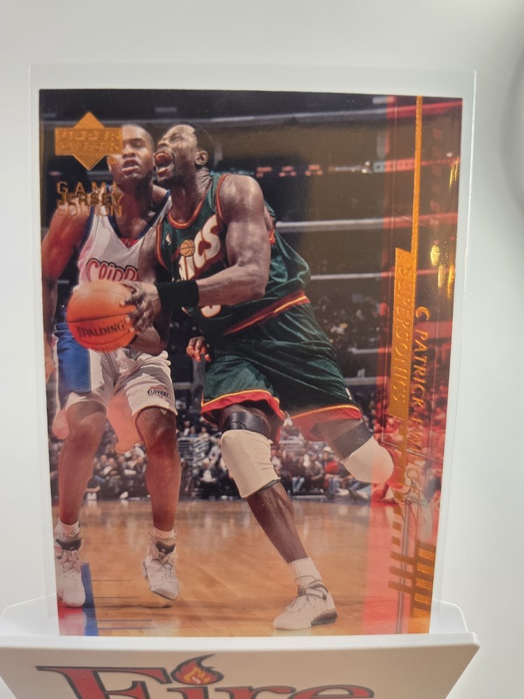 2000-01 Upper Deck - Game Jersey Edition Patrick Ewing #366 Seattle Supersonics