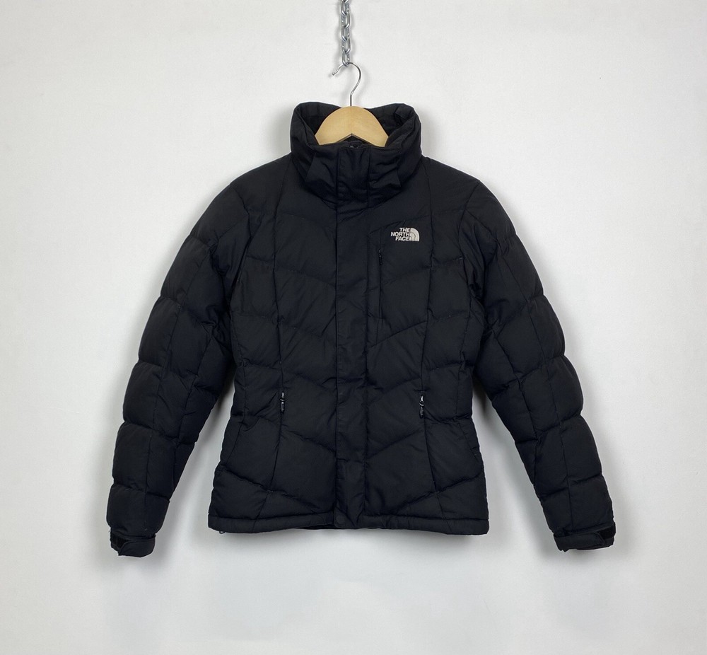 The North Face 600 Puffer Quilted Down Ski Snow Jacket Women’s Size S Black Top