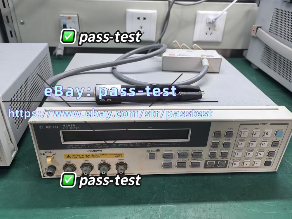 1PCS HP Agilent Keysight 4263B LCR Meter, 100Hz to 100kHz