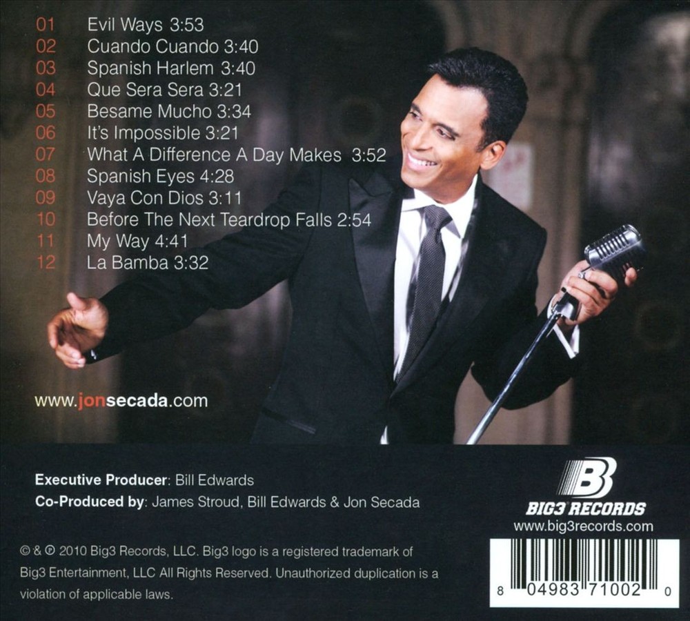 Jon Secada Classics New Cd