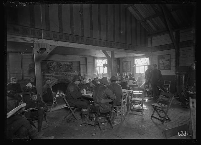 Brest France 1919 American Red Cross Recreation Hut Soldiers Hospital