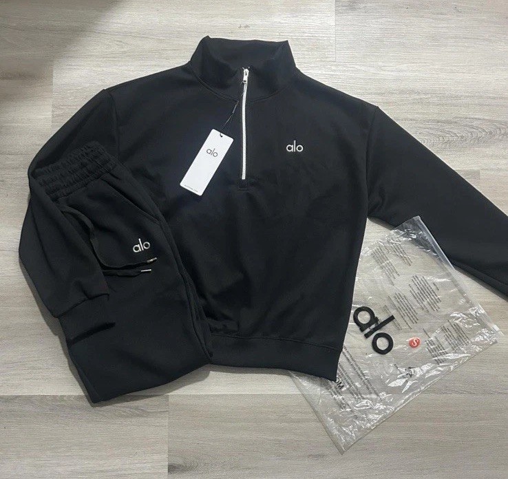 Alo Sweatpants and Quarter Zip Set Men's