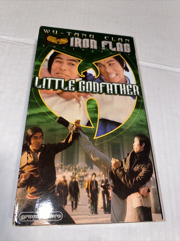 Wu Tang Clan Little Godfather VHS Iron Flag Collection Kung Fu English Version