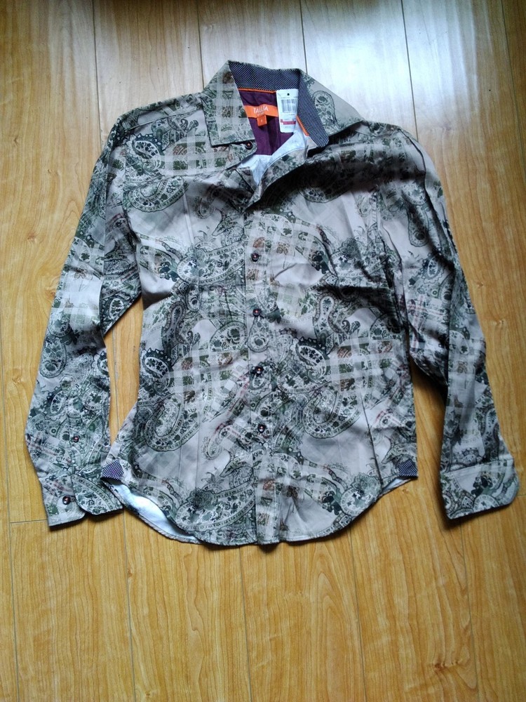 Tallia - Paisley L/S Shirt Men's Size Small