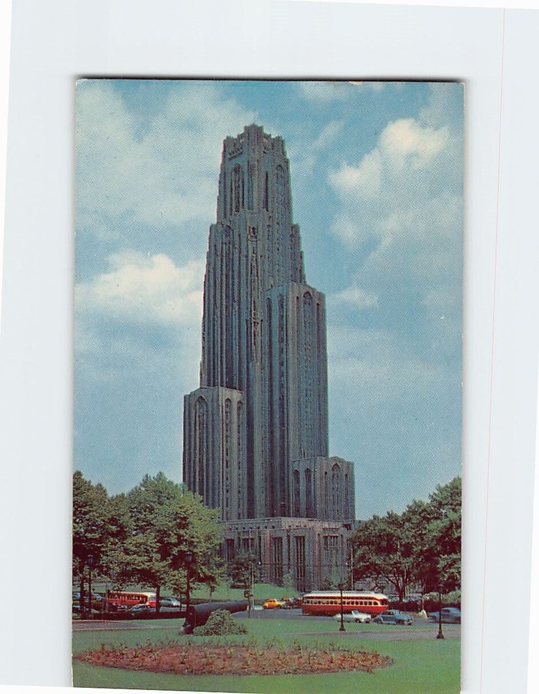Postcard Cathedral of Learning University of Pittsburgh Pittsburgh Pennsylvania