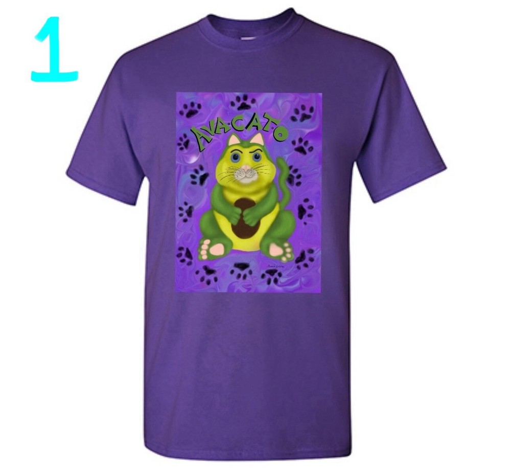 AVA•CAT.O Official (The Dooking Ferret Accessories) Graphic Tee Shirt ORIGINAL