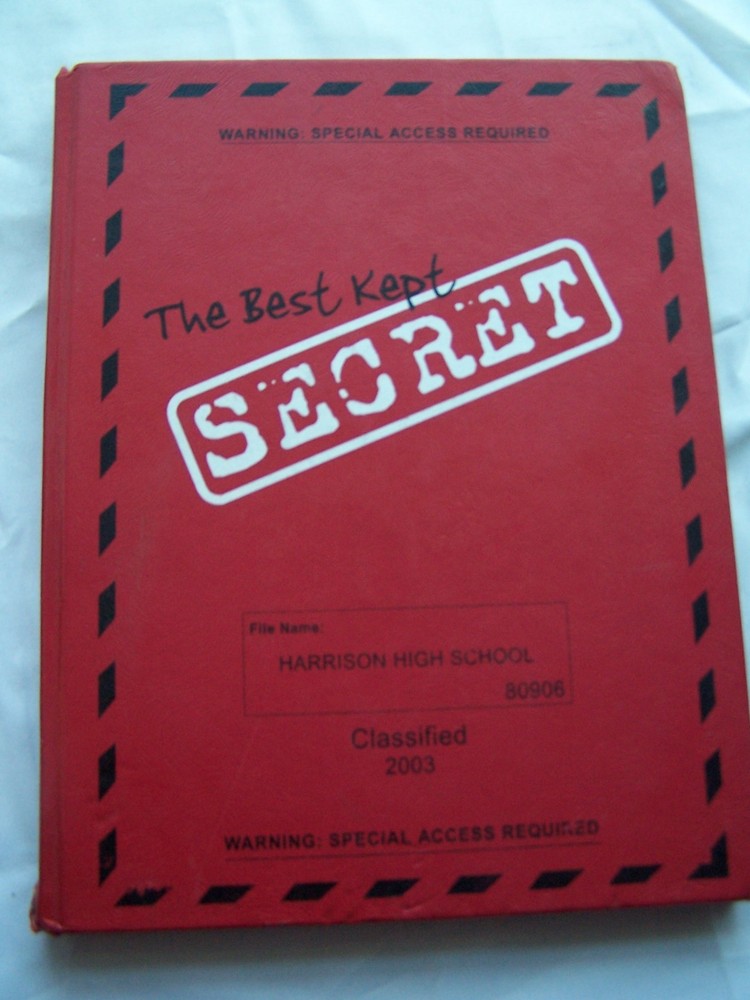 2003 Harrison High School Yearbook Colorado Springs, Colorado