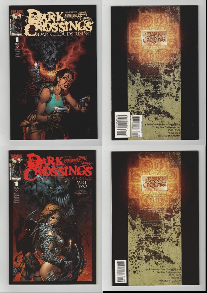 Dark Crossings (9.6/9.8 Nm+ Avg) Part 1 & 2 Image/Top Cow 2000 Cgc 'Em!
