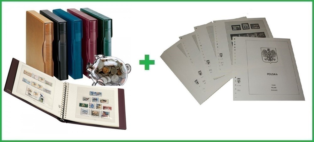 Lindner 218 96 1124V Poland Republic Album Pages T 1996-2001