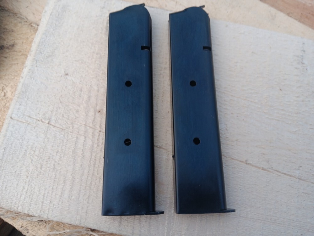 2 Colt 1911 45acp 10rd. 1911 Magazines